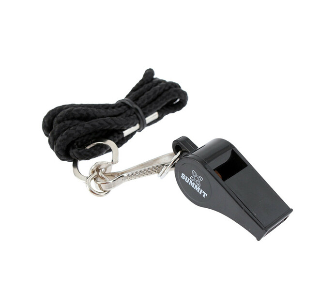 Summit Plastic Whistle with Lanyard