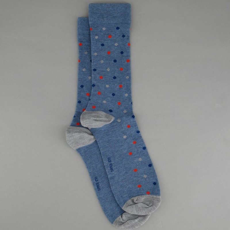 MEN'S CLYDE SPOTTED SOCK