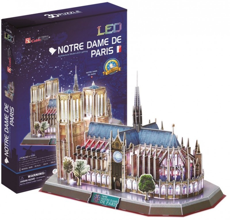 Notre Dame Paris 149pcs Led