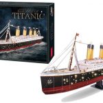 Titanic 266pcs 3d Puzzle W/led Unit