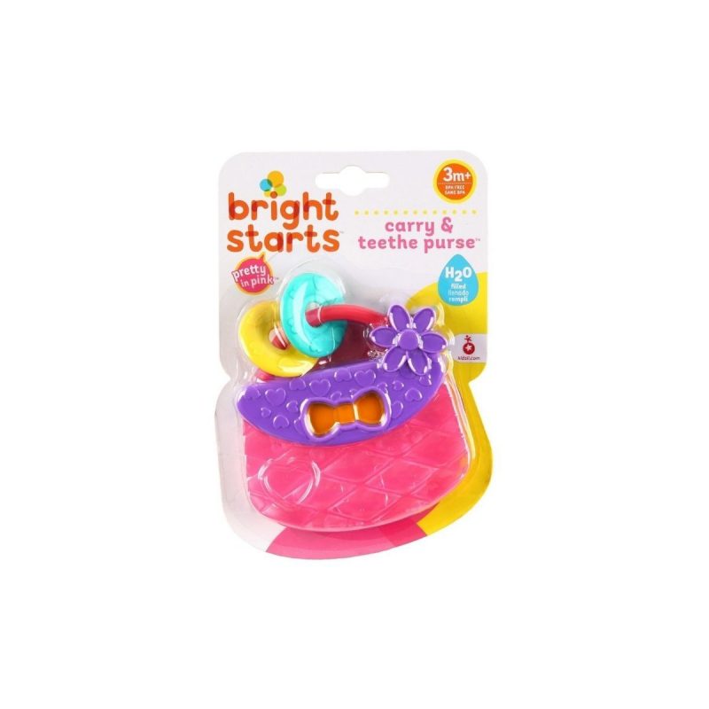 Bright Starts Carry And Teethe Purse Toy 3m+