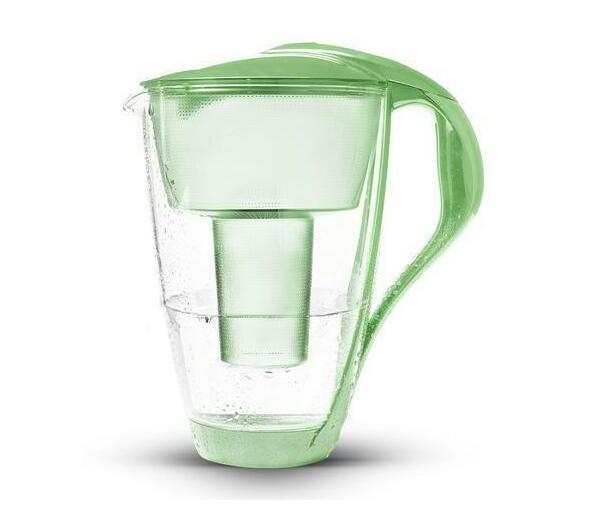 PearlCo Glass Water Filter Jug 2L - Green