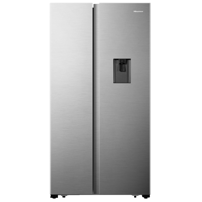 H670SIA-WD 514L Inox, Side by side refrigerator with water dispenser